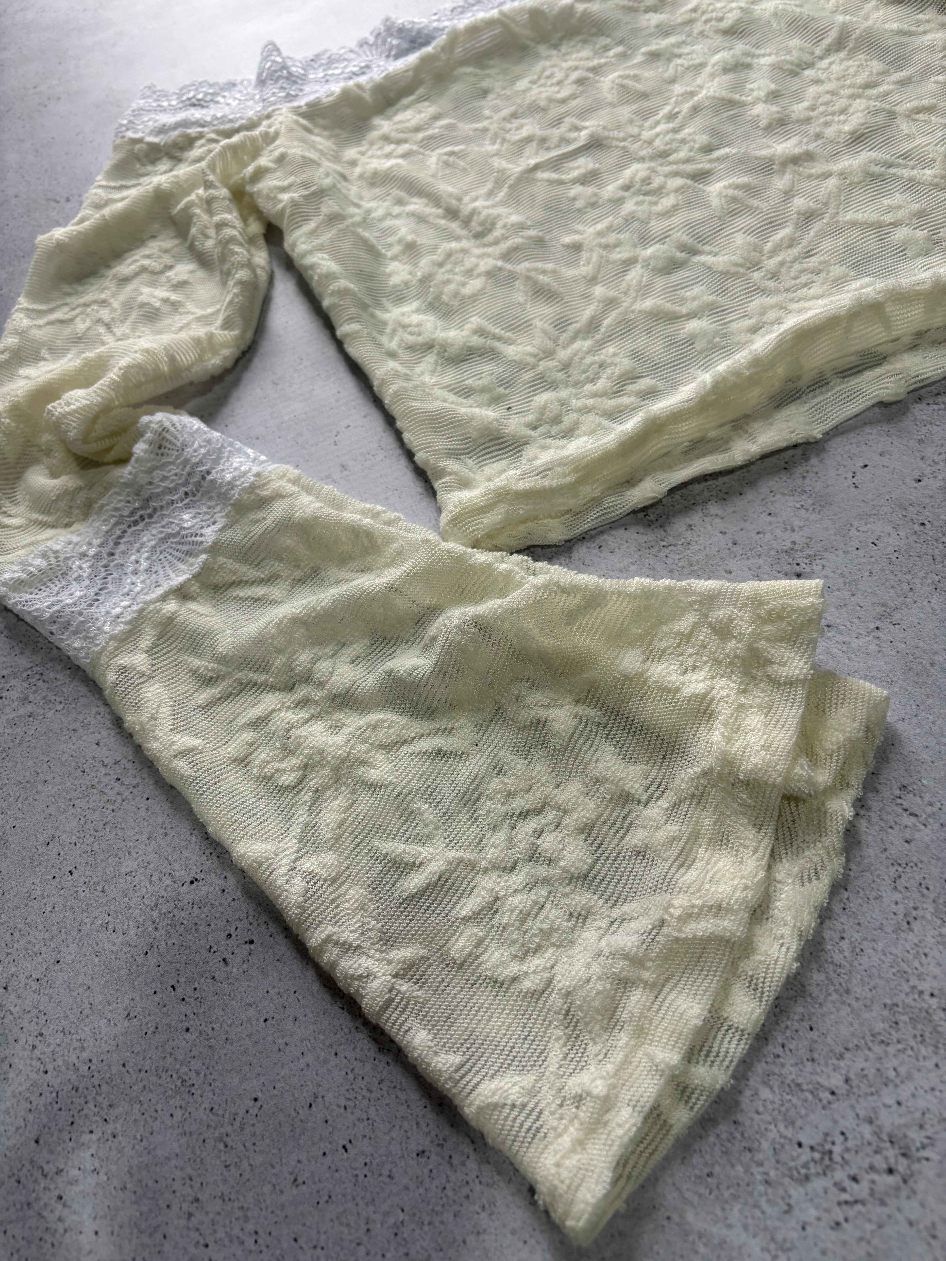 TOP CREMA encaje Promo